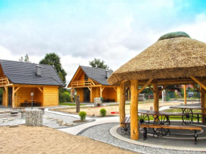 A wooden, eco-friendly house by the Goszcza lake